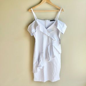 NWT Fashion to Figure White Off the Shoulder Dress